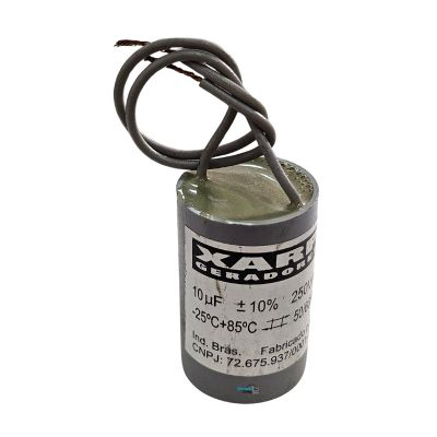 Capacitor Polipropileno 10uF x 250V +-10% 50/60HZ Xarp