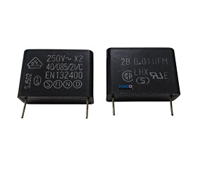 Capacitor Poliéster 0.01UFM 250V X2