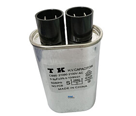 Capacitor Para Micro-Ondas 0.9uF x 2100Vac 50/60Hz CB85 TK