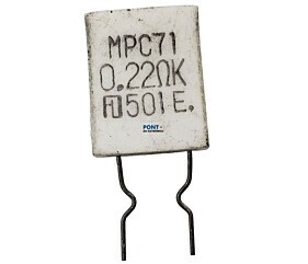 Resistor 0R22 5W 10% = MPC71 0.22RK