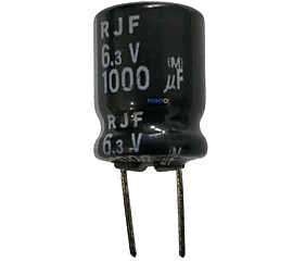 Capacitor Eletrolitico 1000uf X 6,3V RD 105º Elna