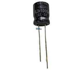 Capacitor Eletrolitico 1000uF x 6,3V RD 85º Marcon