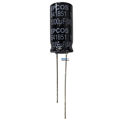 Capacitor Eletrolítico 1000uF x 25V