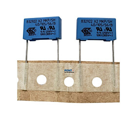 Capacitor Poliester 100K X 305V B32922 = 0.1NF/10/305V
