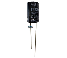 Capacitor Eletrolítico 10uF x 250V RD 105º Epcos 