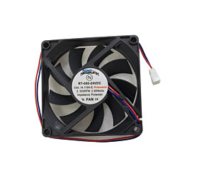 Cooler 80X80X15MM 24V 2.88W 3500RPM Com Rolamento RT-080-24VDC 14.116H-E