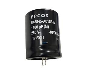Capacitor Eletrolitico 1500uF x 250V RD 85º Snapin Epcos