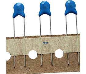 Capacitor Cerâmico 150PF X 1KV = B151K 1KV