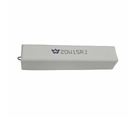 Resistor 15R 20W Axial Porcelana = 20W15RJ
