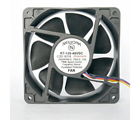 Cooler 12x12x38MM x 48V Com Rolamento RT-120-48Vdc 4 Fios 16.118