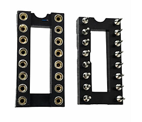 Soquete 16 Pinos Torneado