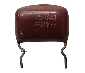Capacitor Poliester 180K X 250V = 184J250V