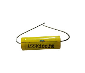 Capacitor Poliéster 1M5 x 100V AXIAL = 155K 100JS