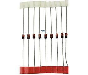 Diodo 1N4729 = 3V6 1W 5%