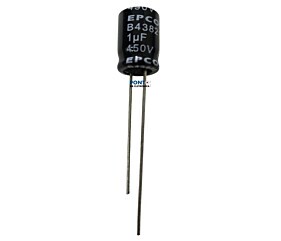 Capacitor Eletrolítico 1uF x 450V