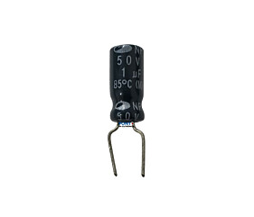 Capacitor Eletrolítico 1uF x 50V RD 85º NP