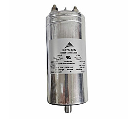 Capacitor Polipropileno 200uF x 250V 50/60Hz Alumínio Com Parafuso de Fixação Epcos