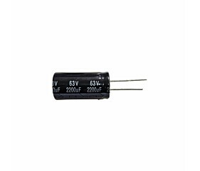 Capacitor Eletrolítico 2200uF x 63V RD 105º Secon 1
