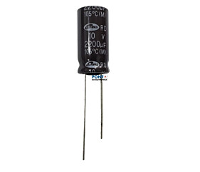 Capacitor Eletrolítico 2200uF x 10V