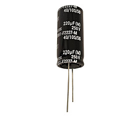 Capacitor Eletrolítico 220uF x 250V