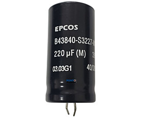 Capacitor Eletrolítico 220uF x 385V