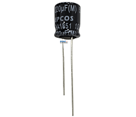 Capacitor Eletrolítico 220uF x 50V RD 105º Epcos 