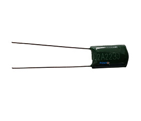 Capacitor Poliester 22K X 100V = 2A223J Verde
