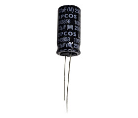 Capacitor Eletrolítico 22uF x 250V RD 105º Epcos