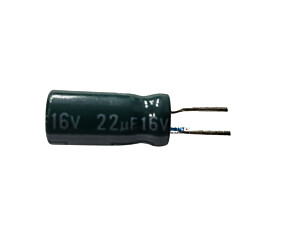 Capacitor Eletrolítico 22uF x 16V