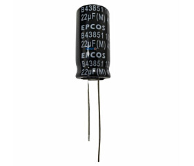 Capacitor Eletrolitico 22uF x 400V RD 105° Epcos 