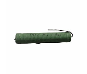 Resistor 2R7 15W 5% Axial Verde 1