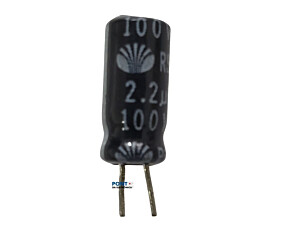 Capacitor Eletrolitico 2,2uF x 100V RD 85º RSS