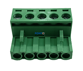 2EDGK-5.0 Borne 5 Terminais Fêmea