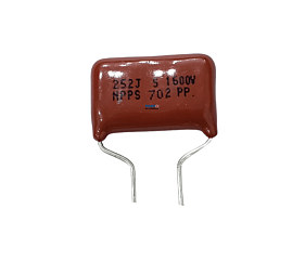 Capacitor Poliéster 2K5 x 1K6 5% = 252J 1600V