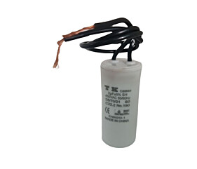 Capacitor Polipropileno 2uF x 450V Plástico Fio CBB60 TK