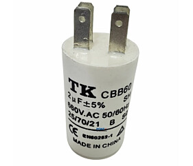 Capacitor Polipropileno 2uF x 660Vac 50/60Hz CBB60 TK