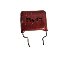 Capacitor Poliester 300K X 250V = 304J 250V