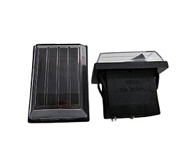 Chave Gangorra Margirius 30223 Preto M2FT2F3Q Int. Bip. 10A C/ Capa Protetora