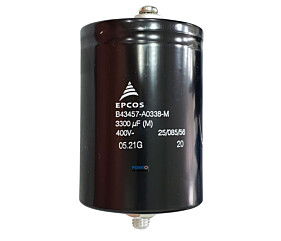 Capacitor Eletrolitico 3300uF x 400V 85º RD Giga Com Parafuso de Fixação Epcos