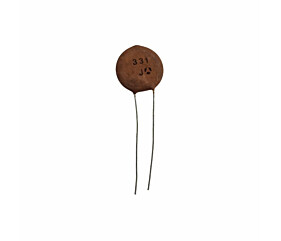 Capacitor Cerâmico 330pF x 50V = 331J Thonsom 1