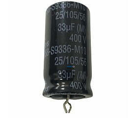 Capacitor Eletrolítico 33uF x 400V