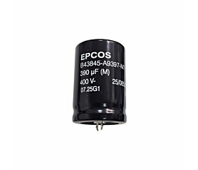 Capacitor Eletrolítico 390uF x 400V RD 85° Snapin B43845AS9397-M7 1
