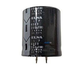 Capacitor Eletrolítico 390uF x 400V