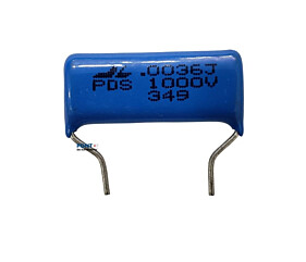Capacitor Poliéster 3K6 X 1KV = 0036J 1000V
