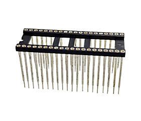 Soquete 40 Pinos Torneado Prateado Celis