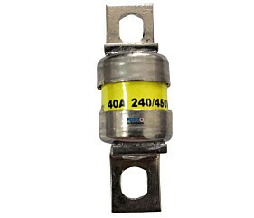 Fusível 40A 240/450V GSA Eurofuse = FA0414