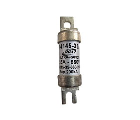 Fusível 35A 660V 200Ka Ultra Rápido 4145-35-660-200K Dca