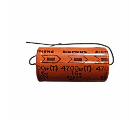 Capacitor Eletrolítico 4700uF x 16V Axial 82000 Siemens 1