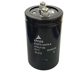 Capacitor Eletrolítico 4700uF x 200V 85º Giga Epcos