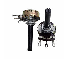 Potenciômetro 470R Linear Eixo Plástico 1